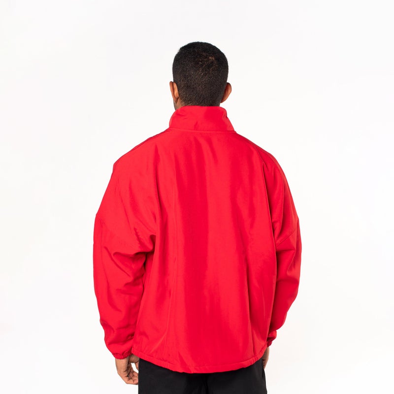 Beyond sportswear Unisex Red Track Jacket - Image 3